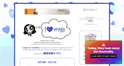 Desktop Screenshot of iheartwags.com